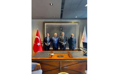  Bakan Yardımcımız Sn. Durmuş Ünüvar ve Kıyı Emniyeti Genel Müdürümüz Sn. Sn. Mustafa Bankaoğlu’nu makamında ziyaret 